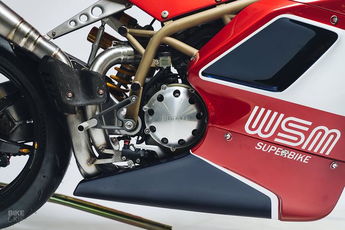 Sektor mesin hanya mengandalkan crankcase Ducati 848