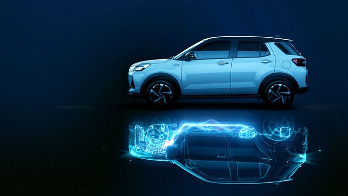 Ilustrasi Daihatsu Rocky Hybrid