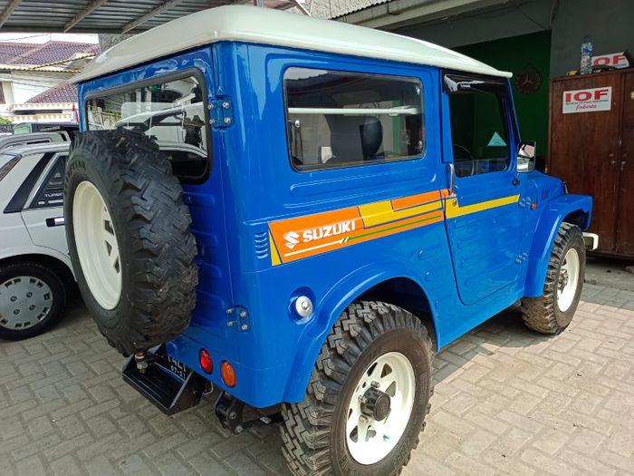 Suzuki Jimny LJ80 1981 restorasi