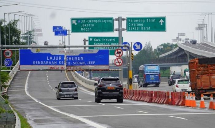 Jala Tol Layang MBZ arah Jakarta