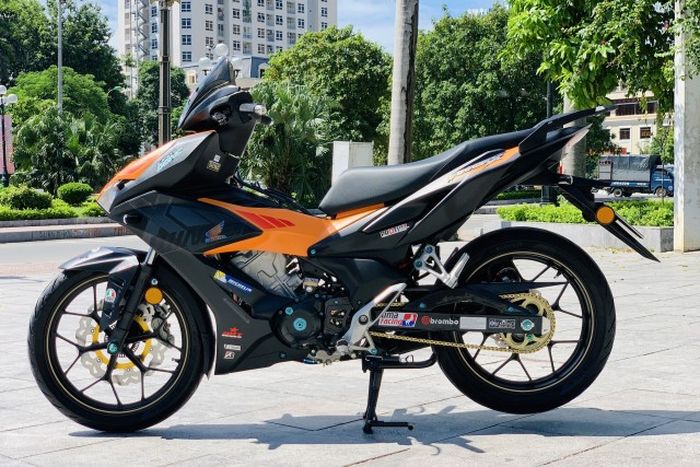 Modifikasi Honda Winner X 150 yang simpel tapi mempesona