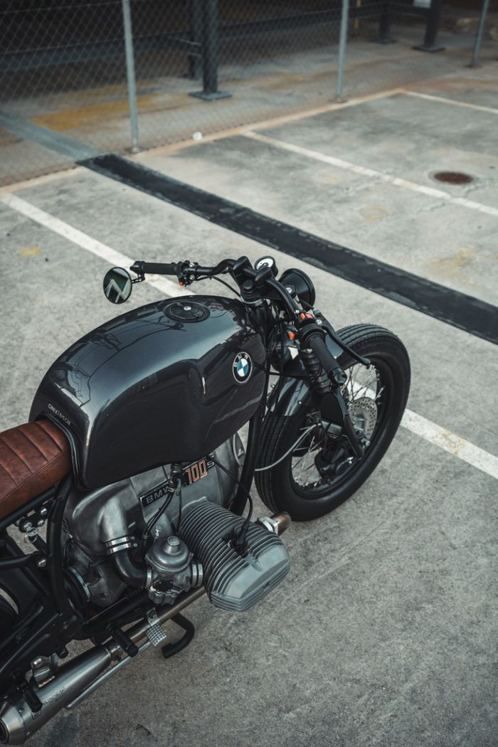 Tangki masih mengandalkan bawaan aslinya dengan kokpit minimalis