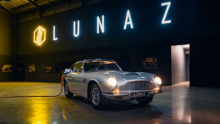 Aston Martin DB6 listrik Lunaz