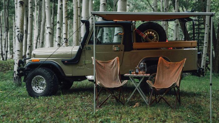 Restomod Jeep CJ-8 Scrambler mendapat part aksesori dari ARB