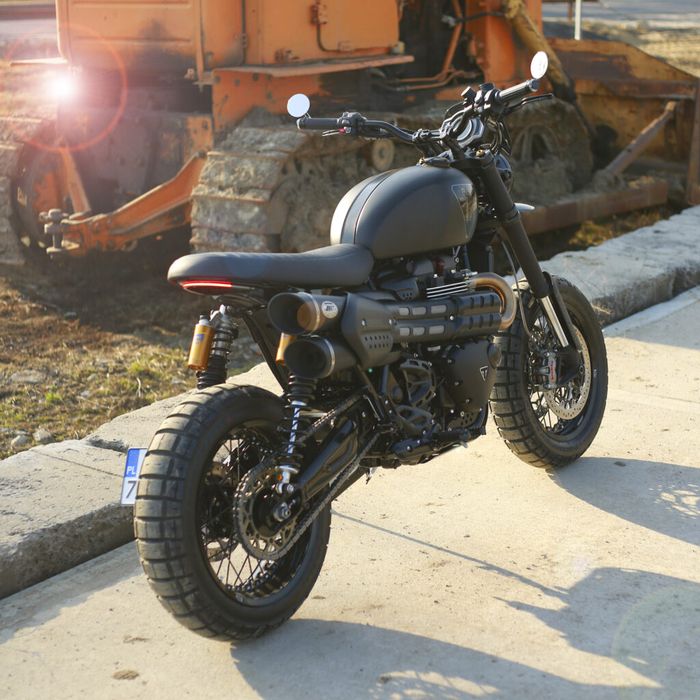 Triumph Scrambler 1200 XE yang mempesona