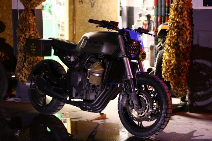 Honda CB600F Hornet scrambler yang sangar