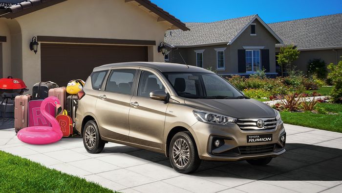 Toyota Rumion hadir di Afrika Selatan sebagai rebadge Suzuki Ertiga.