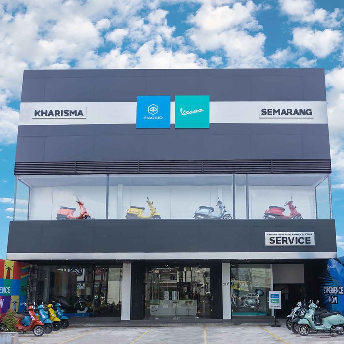 Diler Premium Motoplex Kharisma berdiri di atas lahan seluas 315 meter persegi