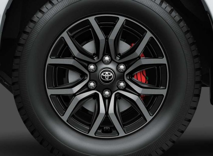 Pelek palang 6 ganda model u-spoke unik ukuran 18 inci