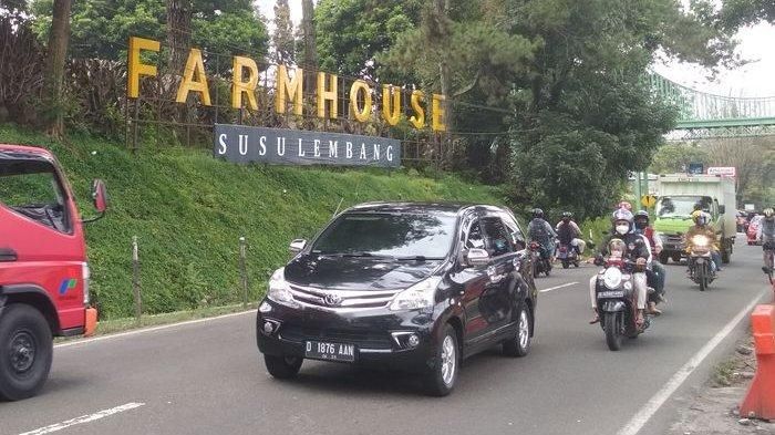 Lalu lintas di Lembang, Kabupaten Bandung Barat, Jawa Barat