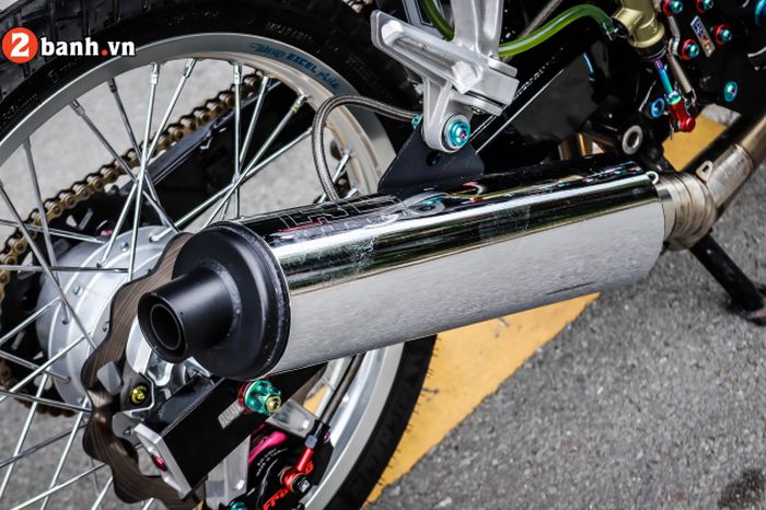 Sektor mesin hanya mendapatkan ubahan ringan seperti exhaust system RedLeo