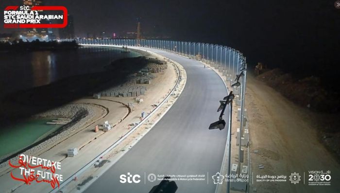 Sekilas penampakan sirkuit Jeddah F1 Arab Saudi