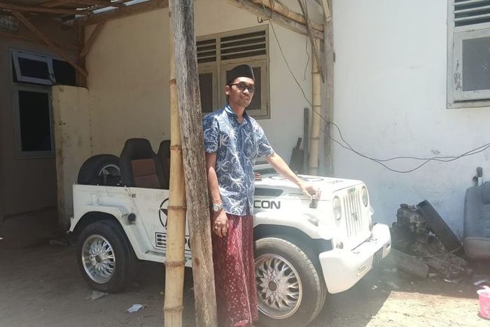 Jeep Wrangler Mini buatan Santri Pondok Pesantren Raudlotul Ulum Jember