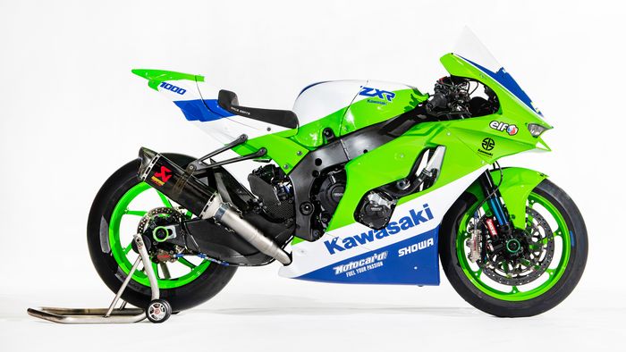 Livery spesial Kawasaki di WorldSBK Argentina 2021