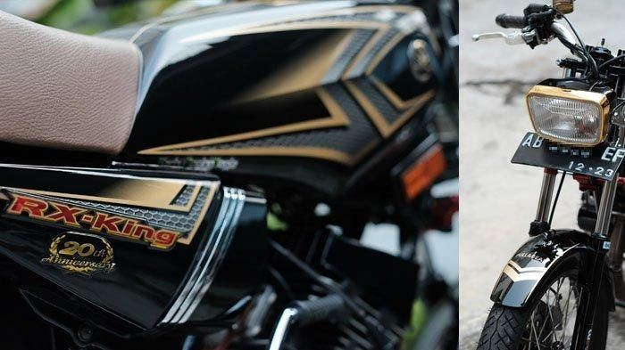 Yamaha RX-King 20th Anniversary milik Gregorius Nugie, penggemar motor 2-tak asal Tegalrejo, DIY.