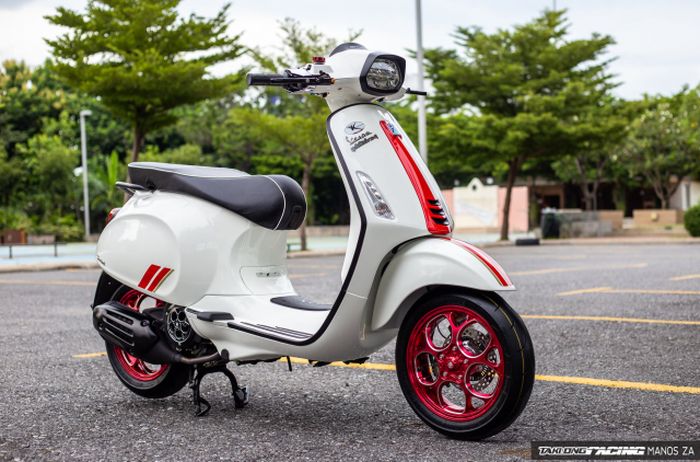 Modifikasi Vespa Sprint yang mempesona