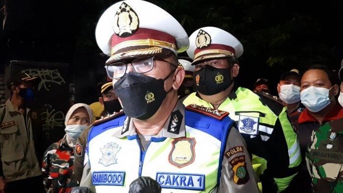 Kombes Pol Sambodo Purnomo Yogo, Dirlantas Polda Metro Jaya saat berikan konfirmasi terkait pelat nomor RFS di Toyota Alphard Rachel Vennya