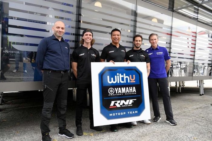Tim WithU Yamaha RNF MotoGP Team baru memegang kontrak setahun, untuk MotoGP 2022