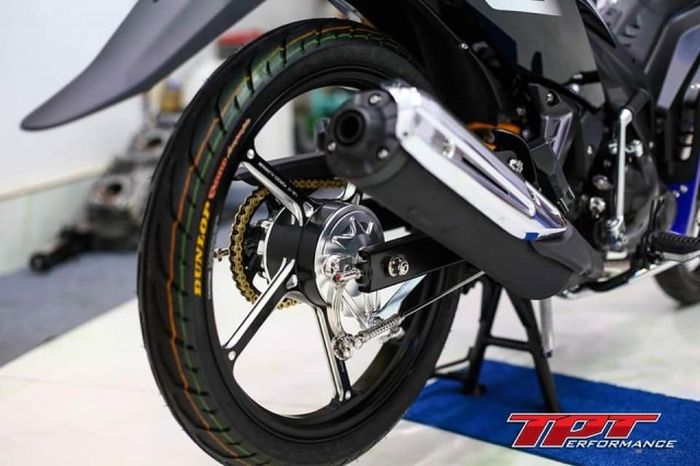 Rem belakang mendapatkan paha rem aluminium