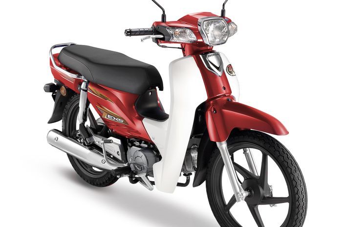 detail tampilan Honda EX5 yang mirip Honda Astrea Prima