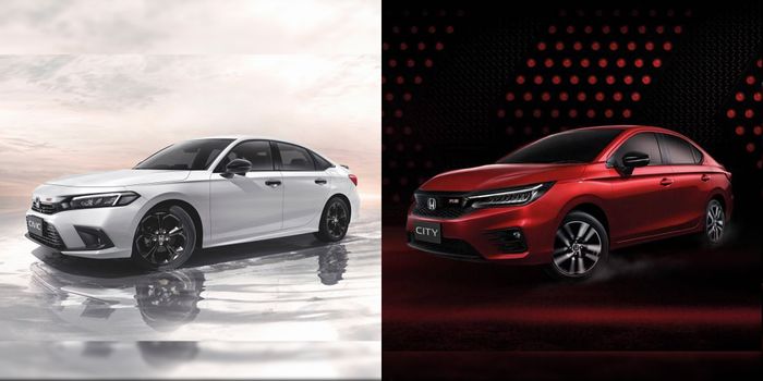 Honda City Sedan dan Civic.