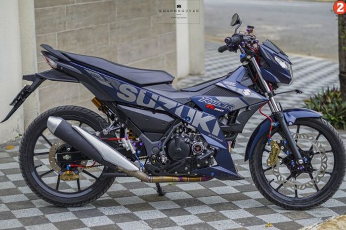 Modifikasi Suzuki Satria F150 yang mempesona