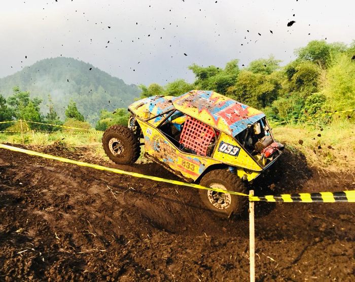 Trek individual non-winching bikin peserta bisa gaspol di event Jabar Guyub Adventure Offroad