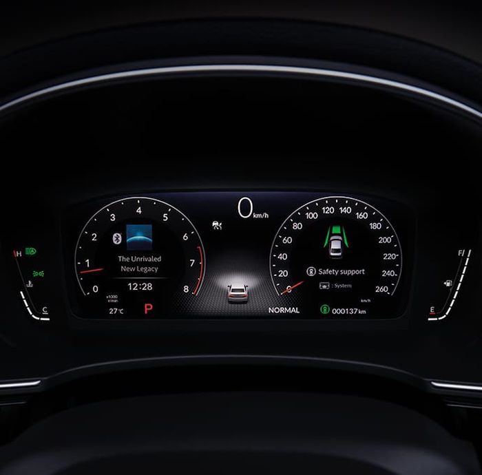 All New Civic RS dilengkapi panel kluster TFT 10,2 inci 