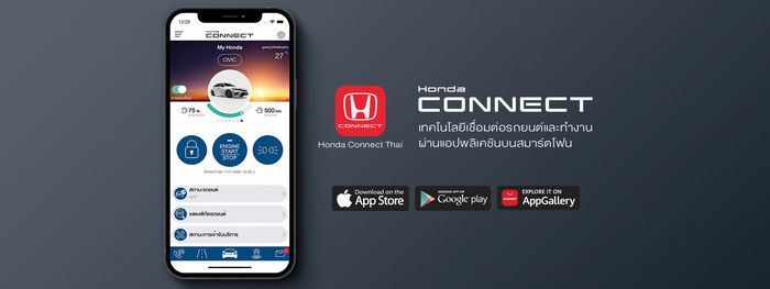 Ilustrasi Honda CONNECT Civic RS Thailand.