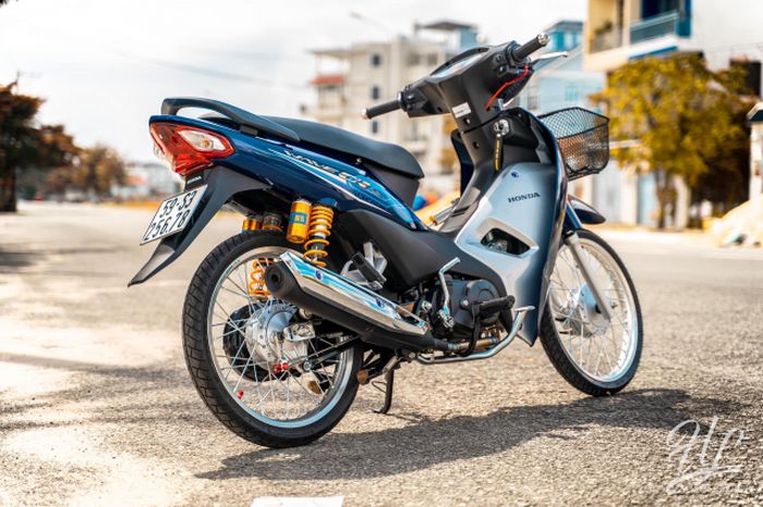 Modifikasi Honda Supra Fit yang mempesona