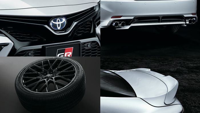 Part aksesori Gazoo Racing untuk Toyota Camry facelift