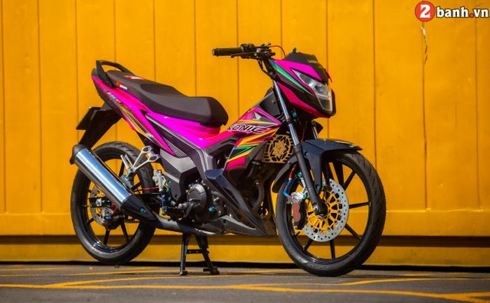 Modifikasi Honda Sonic 150R yang mempesona