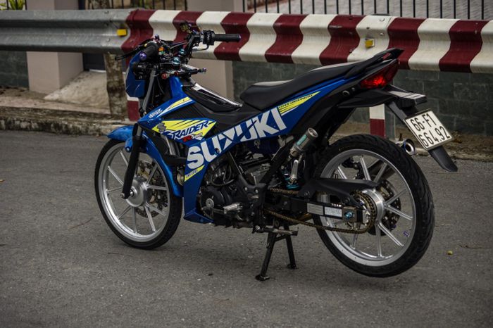 Modifikasi Suzuki Satria F150 yang mempesona
