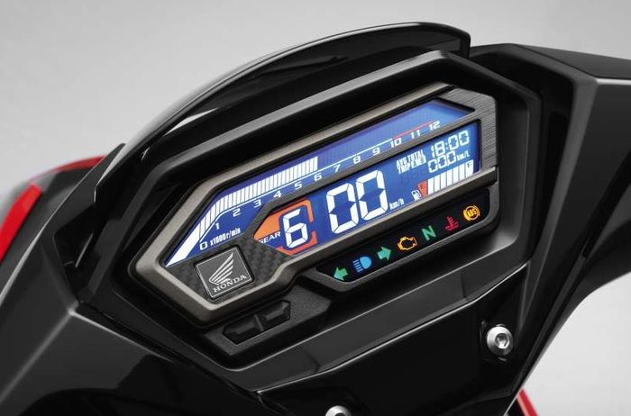 Panel instrumen digital Honda RS-X