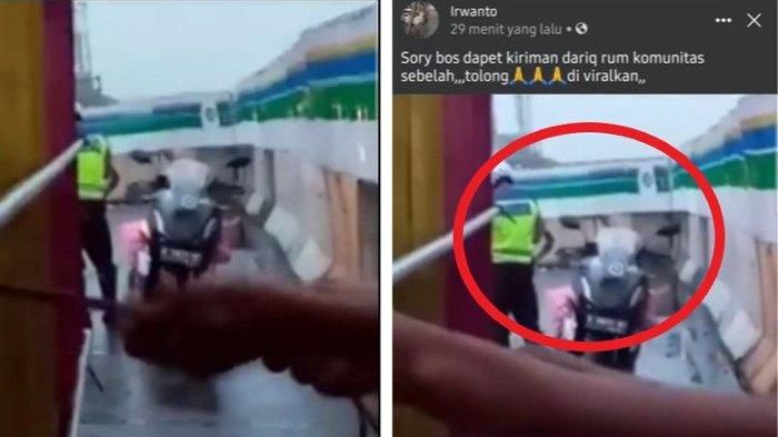 Viral oknum polisi diduga minta sekarung bawang merah muatan truk yang ditilangnya 