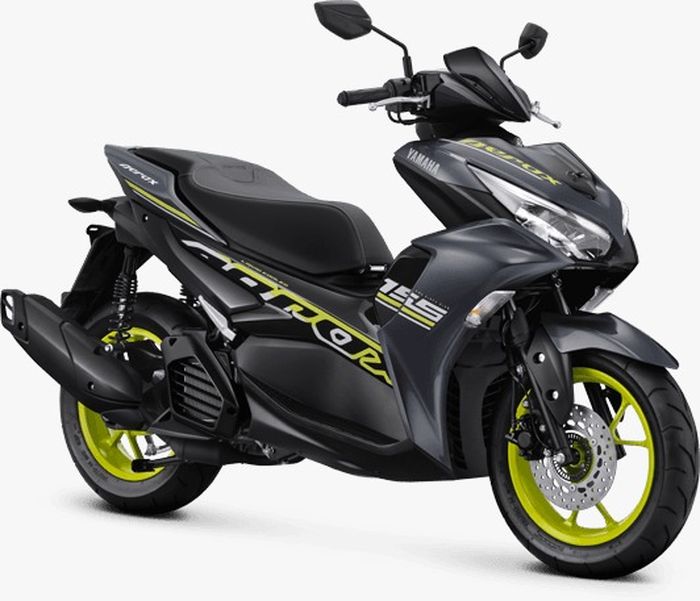 All New Yamaha Aerox 155 Connected Yellow