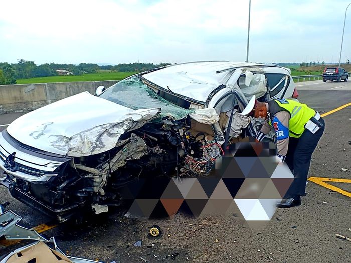 Kondisi Mitsubishi Pajero Sport yang tewaskan Vanessa Angel dan suami