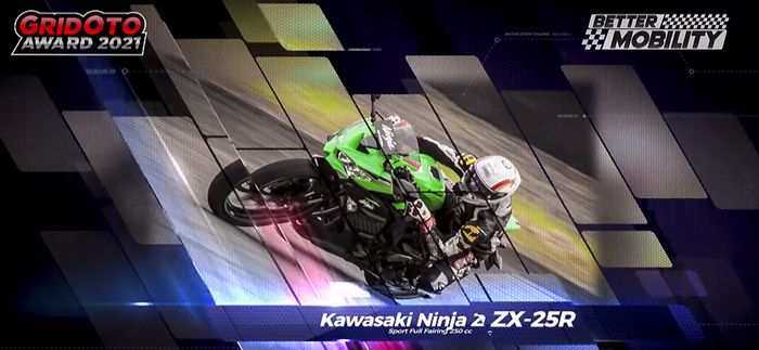 GridOto Award 2021, Motorcycle of The Year Kawasaki Ninja ZX-25R