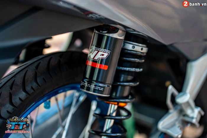 Suspensi belakang diganti dengan WP Suspension