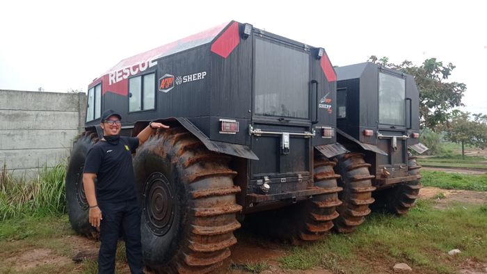 Penampakan Sherp ATV di Indonesia