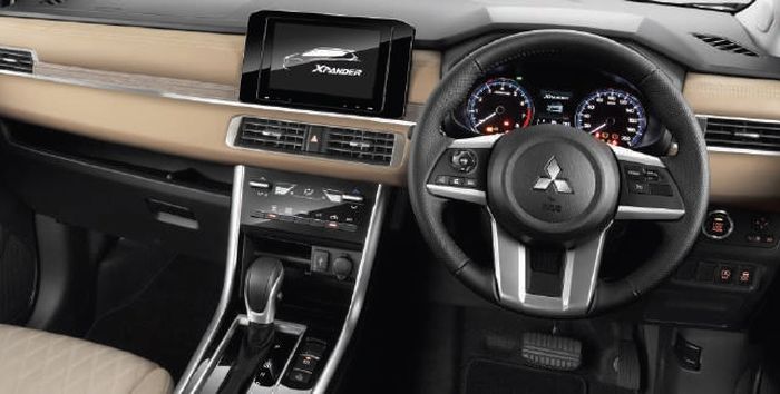 Interior Mitsubishi Xpander facelift.