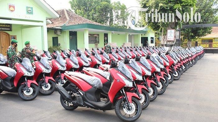 Ratusan Yamaha Lexi jadi motor dinas Babinsa dan Bhabinkamtibmas di Sukoharjo 