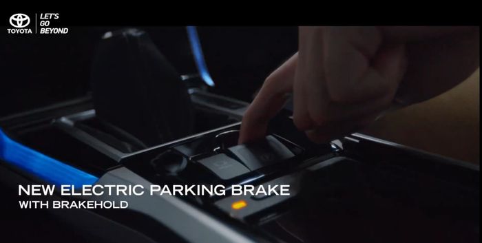 Electric Parking Brake di Toyota Avanza terbaru