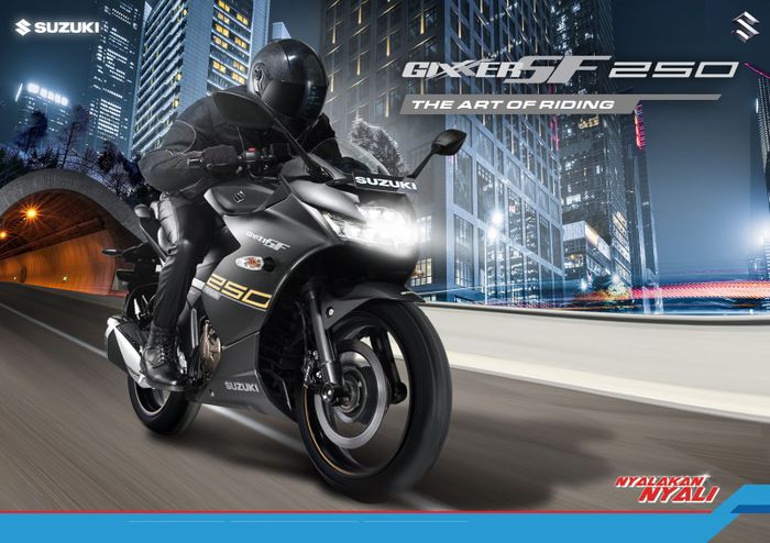 Suzuki Gixxer SF 250 Metallic Matte Black