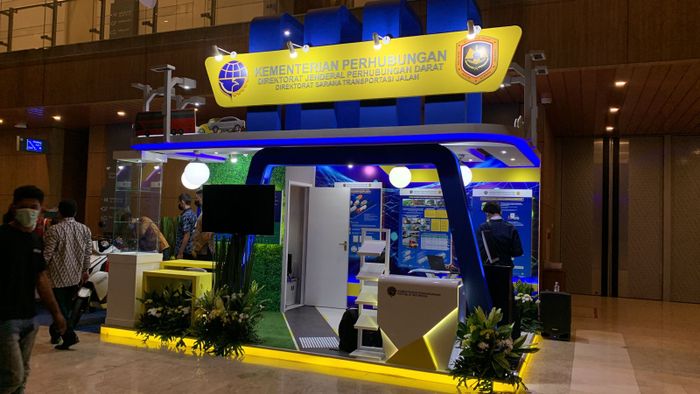 Booth Ditjen Perhubungan Darat Kemenhub 