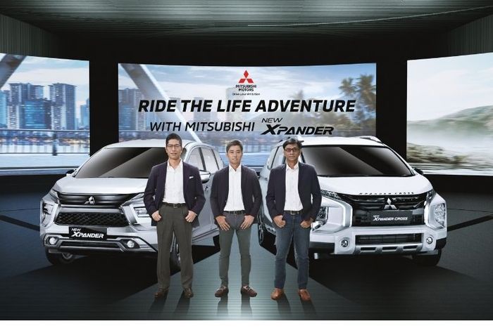 PT Mitsubishi Motors Krama Yudha Sales Indonesia (MMKSI), distributor resmi Mitsubishi di Indonesia dari Mitsubishi Motors Corporation (MMC), secara resmi meluncurkan New Xpander dan New Xpander Cross, Senin (8/11/2021). 