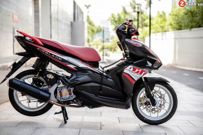 Modifikasi Honda Air Blade 125 yang impresif