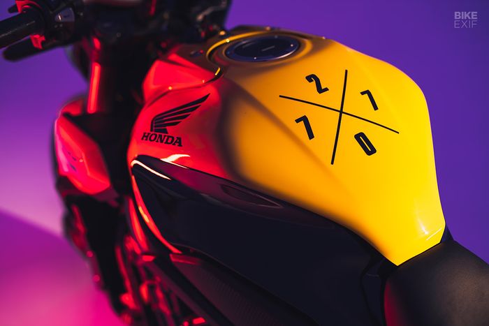 Tangki masih standar tanpa ada ubahan apapun