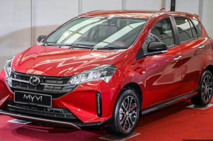 detail tampilan Perudoa Myvi facelift kembaran Daihatsu Sirion