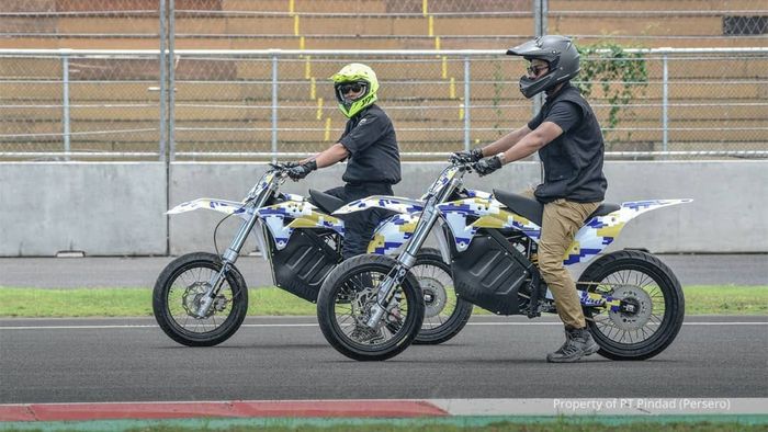 Prototipe motor listrik bikinan PT Pindad, MotoEV.